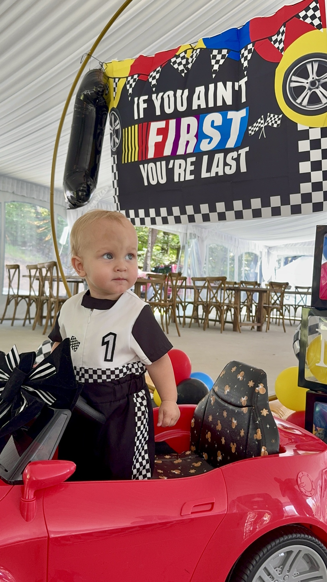 If You Ain’t First, You’re Last: Parker’s First Birthday